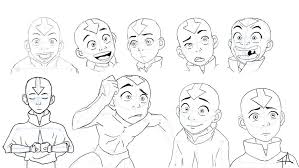 Currently, there are 11817 unicode character glyphs in the database. Avatar Aang Expression Study Avatar The Last Airbender Art Avatar Aang Avatar Characters
