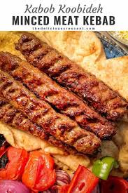 Koobideh Kabob Are The Most Juicy And Amazingly Flavorful Middle Eastern Ground Meat Kebabs Ever This Classic Persi In 2020 Kebab Recipes Koobideh Recipe Lamb Recipes