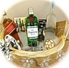 The Cocktail Classic Gift Basket For Liquor Delivery To Boston Liquor Delivery Liquor Gifts Diy Wine Gift Baskets