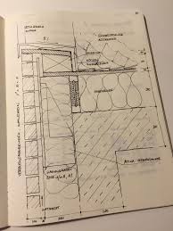 Ar De 08 Brick Mauerwerk Insulation Sketch Skizze Art Archidaily Ideas Design Instadaily Detailsmagaz Dachboden Renovierung Mauerwerk Attika Detail