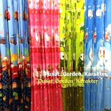 Inilah gorden terbaru yang memiliki desain dan model kekinian. Gorden Pintu Kamar Karakter Series 100 X 185 Shopee Indonesia