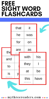 Make Your Own Sight Word Flash Cards Free Printable For You Sight Word Flashcards Teaching Sight Words Sight Words