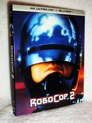Robocop 2 (4K/Blu-ray, 2024, 2-Disc) NEW Peter Weller Nancy Allen action  sci-fi 826663246209| eBay