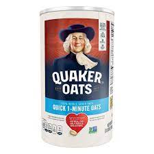 2,000 calories a day is used for general nutrition advice. Quaker Quick 1 Minute Oats Shop Oatmeal Hot Cereal At H E B