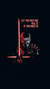Mind Blowing Wallpaper Kylo Ren Villain Dark Minimal Art Star Wars 7201280 Wallpaper Star Wars Quotes Ren Star Wars Star Wars Wallpaper Iphone
