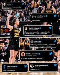 ESPN - Caitlin Clark had the sports world JUMPIN' after a historic  performance 😤 Iowa Women's Basketball | Facebook