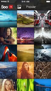 500px Gets An Ios 7 Makeover Digital Photography Review
