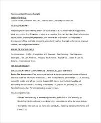 40+ Free Accountant Resume Templates - PDF, DOC | Free & Premium ...