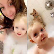 Tiny bath friends with goats milk soap