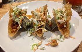 Easy lemon honey baked salmon recipe. Applebees Chicken Wonton Tacos Review