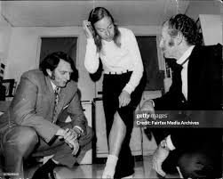 Team doctor, Judy Pollock and trainer Ken Steward.Australian hope for...  News Photo