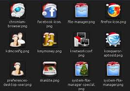 Merry christmas & happy new year. K Digest Kde Christmas Icons To Ring In The Season