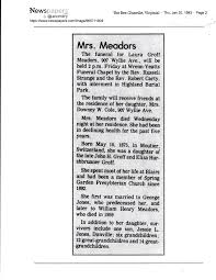 Laura Rose Groff Meadors (1875-1983)