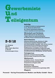 Fachzeitschrift Gewerbemiete Und Teileigentum Gut