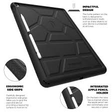 Amazon Com Poetic Turtleskin Ipad Pro 12 9 Rugged Case Heavy Duty Protection Silicone Sound Amplification Wit Ipad Pro 12 9 Apple Pencil Holder Silicone Cover