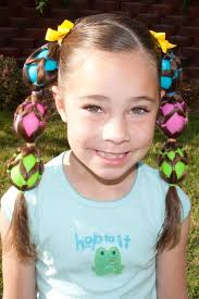 To achieve this look, wrap one piece of her hair around the elastic band. 13 Cute Easter Hairstyles For Kids Easy Hair Styles For Easter