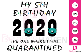 Download My 5th Birthday 2020 T Shirt Design Graphic By Designshavenllc Creative Fabrica SVG Cut Files