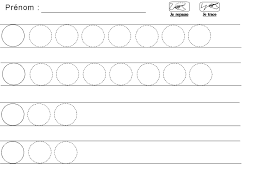 Tracer Des Ronds Entre Deux Lignes Graphismes Maternelle Activite Maternelle Maternelle