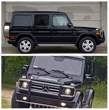 All Black Mercedes Benz G500 Luxury Suv Not As Cool As A Defender But A Lot More Comfortable Mercedes Benz G500 Black Mercedes Benz Luxury Suv