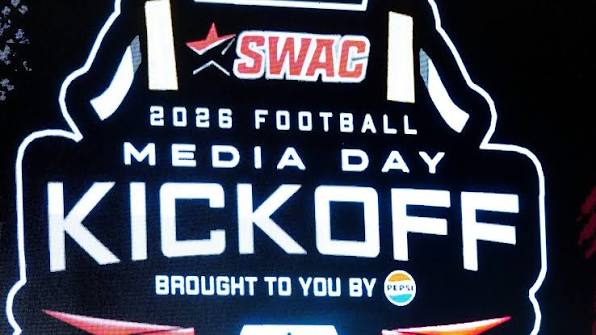 See photographs of HBCU's talking football at the SWAC Media Football Day  held in Birmingham, Alabama See link below ⬇️ 📸 Mickey Welsh / Advertiser