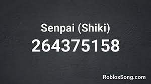 6127363837 (click the button next to the code to copy it) roblox music id pico neo. Senpai Song Roblox Id