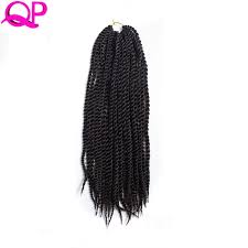 Satin strands premium 18 inch human hair extensions are light weight and thin weft. Qp Hair Senegalese Twist 18 Inch Black Braiding Hairbraid Folded Kinky Twist Hair Crochet Braid Hair Extensions Extension Crochet Extensions Blackextension Hair Aliexpress