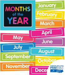 Printable Months Lamasa Jasonkellyphoto Co