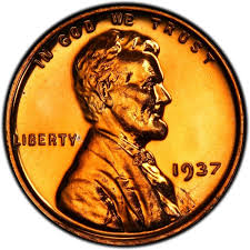 1937 lincoln wheat pennies values and prices past sales