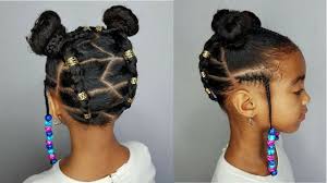This beautiful braided protective hairstyle basically involves parting your natural hair and twisting it towards the nape area of your neck. Buns Braids Protective Hairstyles For Girls Youtube