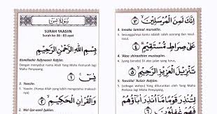 Tulisan arabnya sendiri berasal dari gambar berkualitas hd. Surat Yasin Dan Artinya Pdf
