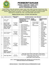 Info blok a & blok b, majlis perbandaran kulai. Pemberitahuan Arahan Tambahan Majlis Perbandaran Kulim Facebook