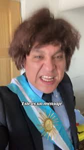 Estrenando mi disfraz de #halloween #Milei