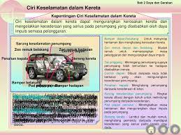 Merubah konstruksi/design penyangga hewan (cowhanger) sesuai dengan peraturan menteri meningkatkan sosialisasi dan pengawasan terhadap implementasi: Ciri Ciri Keselamatan Kenderaan Ppt Download