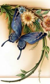 Download this free picture about garden flowers butterfly silver from pixabay's vast library of public domain images and videos. Awesome Picture Butterfly Painting Flower Art Flower Painting
