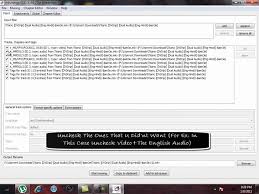 Mkv Toolnix Tutorial Extract Audio From A Mkv File Make Dual Audio Movie Single Audio Movie Youtube