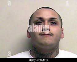 This undated photo provided by the Utah County Sheriff's Department shows  Richard Ramirez. Ramirez was arrested for a misdemeanor assault case after  his Facebook page included a post taunting the Orem, Utah,