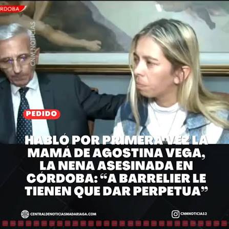 🚨 CRÍMEN EN CÓRDOBA: HABLÓ LA MAMÁ DE AGOSTINA VEGA TRAS EL HALLAZGO DE  SUS RESTOS, 🏢 Melisa Heredia, madre de la adolescente asesinada en  Córdoba, rompió el silencio en diálogo con TN. Manifestó ...