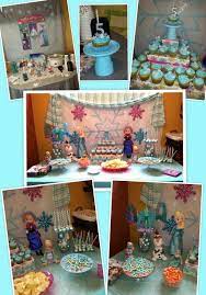 Disney Frozen Birthday Party My 5 Year Old Wanted A Frozen Party So We Decked Our House Frozen Birthday Party Frozen Bday Party Disney Frozen Birthday Party