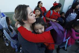 Parents, students celebrate return to routine as L.A. teachers end strike,  head back to class