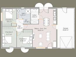 Mesures extérieures ossature bois superficie intérieur m² prix ht prix ttc; Maison En Ossature Bois Life 80m Finition Douglas Plan Maison 90m2 Plan Maison Ossature Bois Plan Maison 3 Chambres