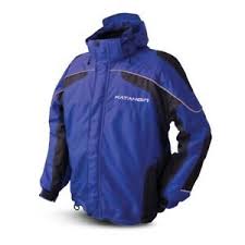 details about katahdin tron mens snowmobile jacket blue