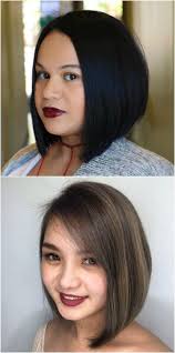 Coupe pour visage rectangulaire : 1001 Idees Comment Adopter Une Coupe De Cheveux Pour Visage Rond Carre Plongeant Visage Rond Coupe Cheveux Visage Rond Coupe De Cheveux