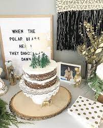 Parks First Birthday A Bear Themed Winter Woodland Olive June Winter Birthday Parties Winter Onederland Birthday Party First Birthday Winter