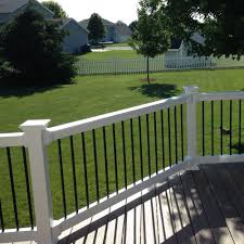 Weatherables Bellaire 3 5 Ft H X 6 Ft W White Vinyl Railing Kit Wwr Thdba42 S6 The Home Depot In 2020 Vinyl Railing Patio Deck Designs Deck Designs Backyard