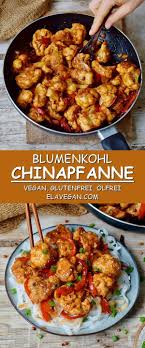 Pikante Chinapfanne Blumenkohl Kung Pao Vegan Elavegan Wenz Veganerezepte In 2020 Chinapfanne Rezepte Blumenkohl Vegan