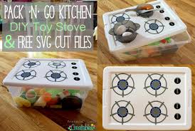 Download Pack N Go Kitchen Diy Toy Stove Tutorial Free Svg Cut Files