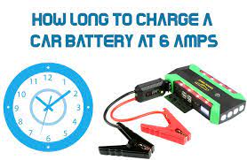 If it stays at the 6 amp level the battery is toast and time to get another one. How Long To Charge A Car Battery At 6 Amps Car Battery Car Battery Charger Battery