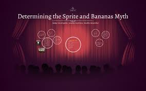 Determining The Sprite And Bananas Myth By Amber Haridopolos