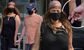 Spreads wide open outdoors and stuffs her. Tyra Banks 46 Flashes A Ring On Her Wedding Finger Holds Hands With Louis Belanger Martin Daily Mail Online