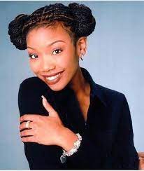 90 S Babies Brandy S Box Braids Extension But Wear Them Naturally 90s Hairstyles Hair Styles Beautiful Braids